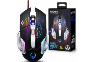 Mouse Gamer exbom 4800DPI
